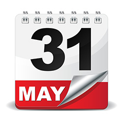 May 31 Calendar